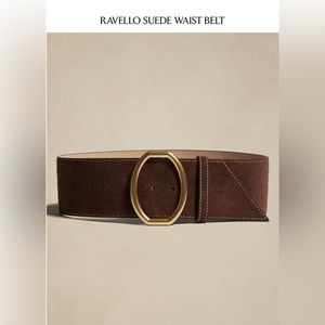 RAVELLO SUEDE WAIST BELT